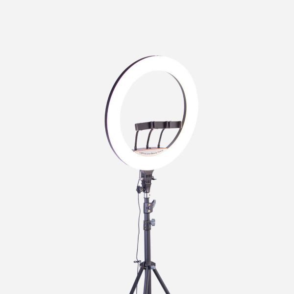 Green GLR-18 LED ring light