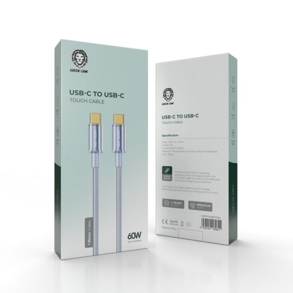 خرید Green type-c to type-c touch cable