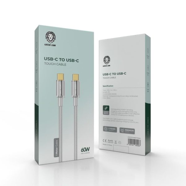قیمت Green type-c to type-c touch cable