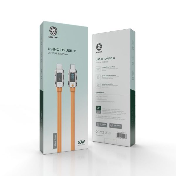 Green type-c to type-c digital display