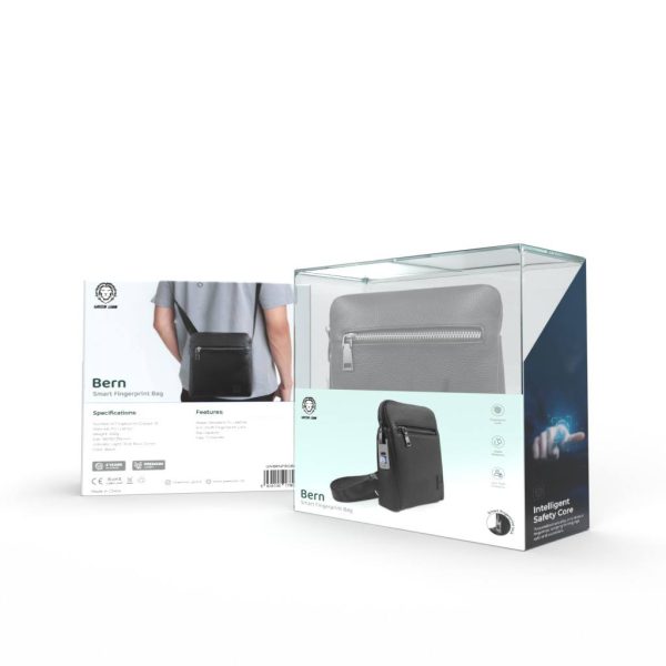 Green Bern Smart Fingerprint Pouch