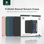 Green Hogo Premium Case with Pencil Holder iPad "