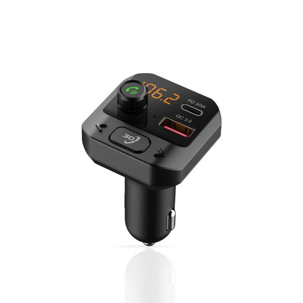 Green FM car transmitter 3D surround sound قیمت