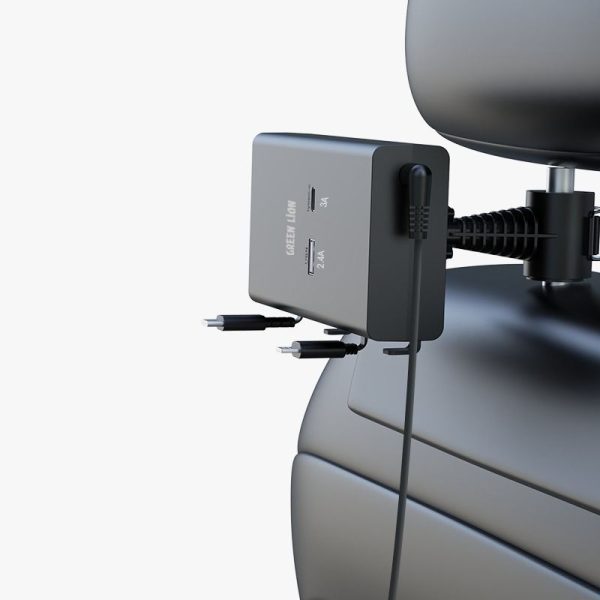 Green Backseat Car Charger