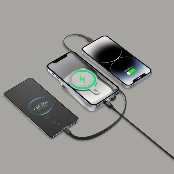 عمده Green magpluse 10000mAh magsafe power bank