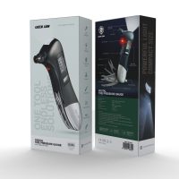 Green Digital Tire Pressure Gauge 9 In 1 Rescue Tool