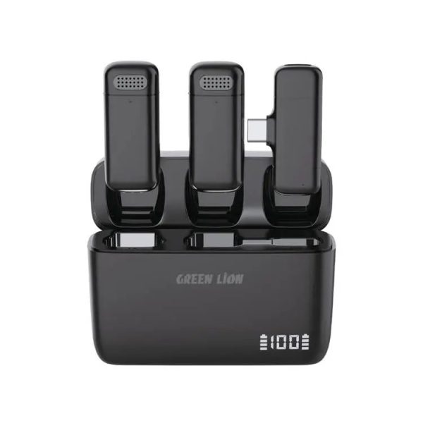 Green DUO Cast Wiress Mic Type-C Devices