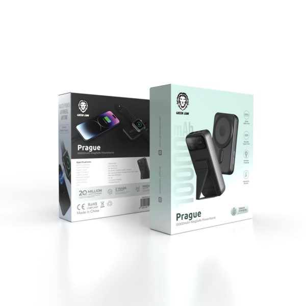 Green Prague 10000mAh Magsafe Powerbank