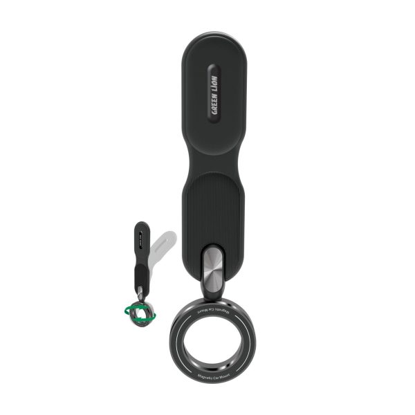نگهدارنده مگ سیف دار ماشین فلکسیبل گرین Green Flexible Magsafe Car Holder
