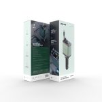 شارژر ماشین جمع شونده 90 واتی گرین Green Retractable 90W Car Charger