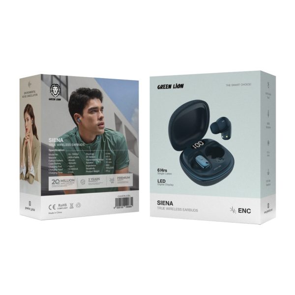 هندزفری بلوتوث گرین Green Lion Siena True Wireless Earbuds