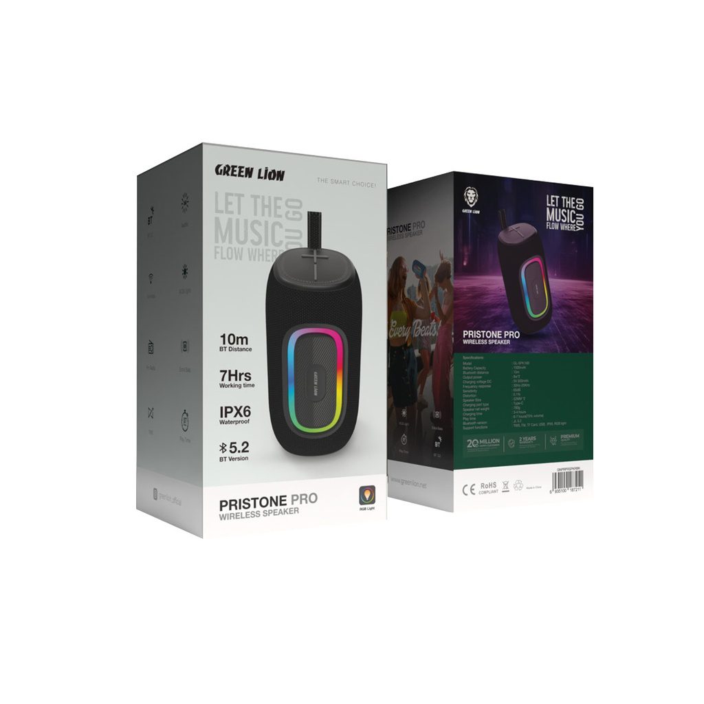 IMG_3595.webp Green Pristone Pro Wireless Speaker