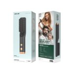صاف کننده شارژی ریش و مو گرین Green Cordless Beard and Hair Straightener