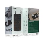 چندراهی برق گرین Green UK/EU Power Socket 7 USB-A Port & 1 PD Port