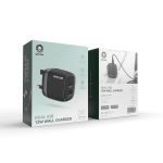 Green Dual USB 12W Wall Charger GN2USBUK12BK