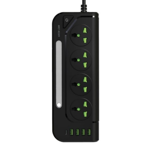 پریز برق 3000 وات گرین Green GS-100 Power Socket