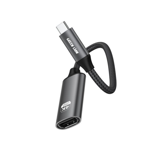 قیمت کابل انتقال تصویر اچ دی ام آی به تایپ سی گرین Green Lion 4K USB-C to HDMI Adapter Cable