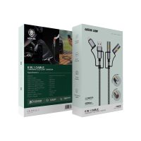 Green Lion 6 in1 Cable Charging, Led Light, Ignition