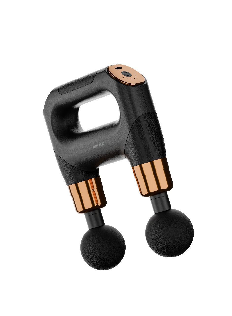 ماساژور تفنگی دوسر وایب پرو گرین لاین Green Lion Vibe Pro Dual Head Massage Gun
