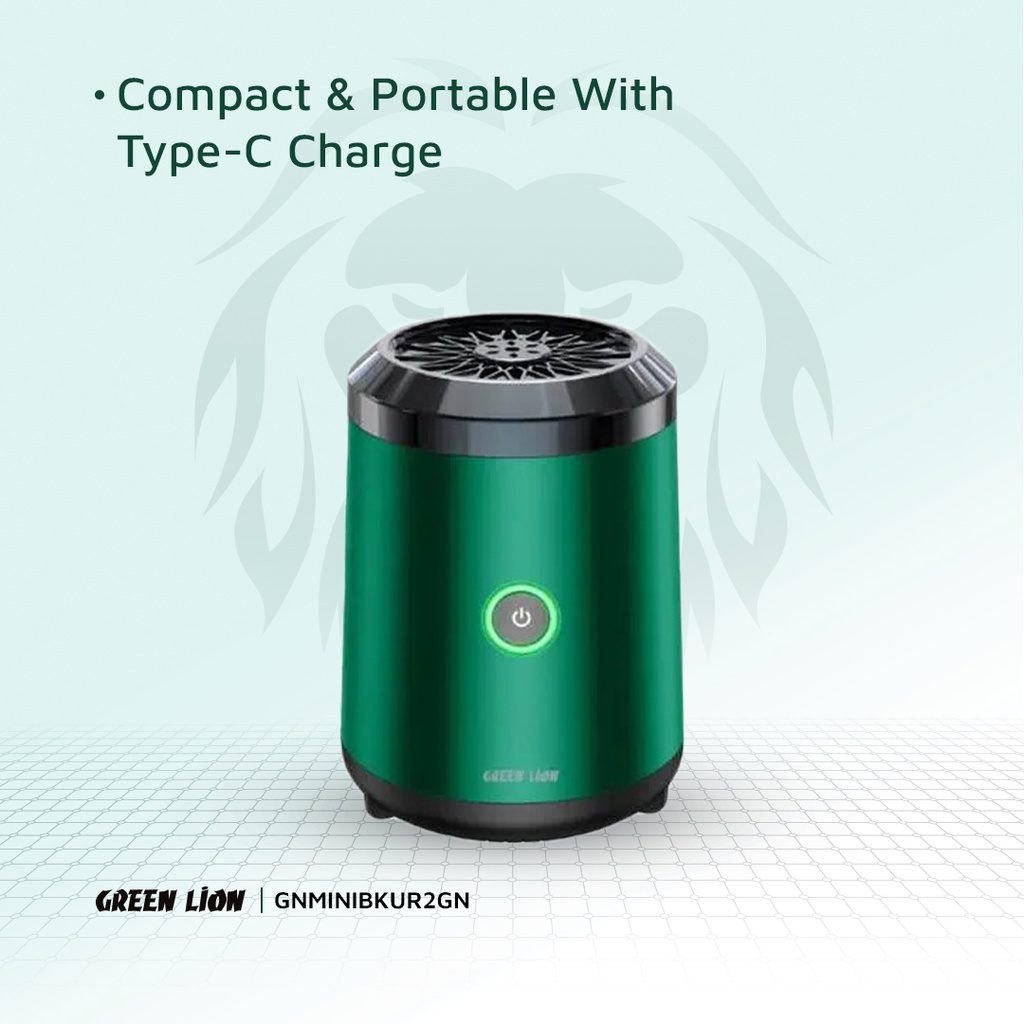 Green Mini Bakhour Lite Incense Burner