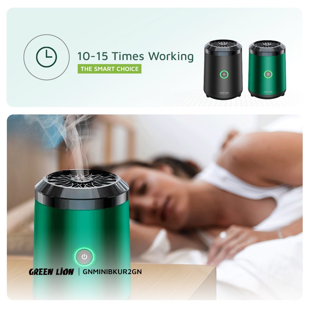 دستگاه بخور مینی باخور لایت گرین Green Lion Mini Bakhour Lite