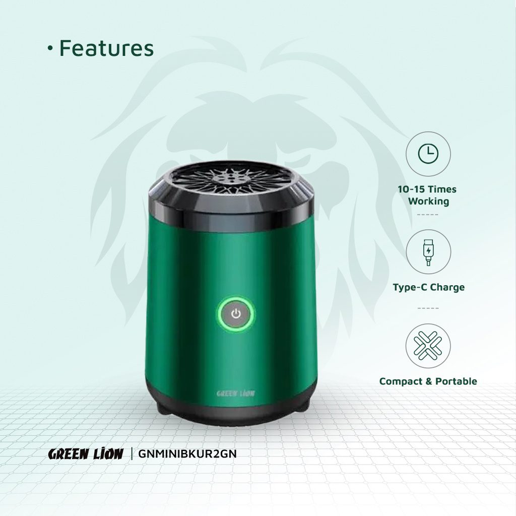 دستگاه بخور مینی Green Lion Mini Bakhour Lite Incense Burner