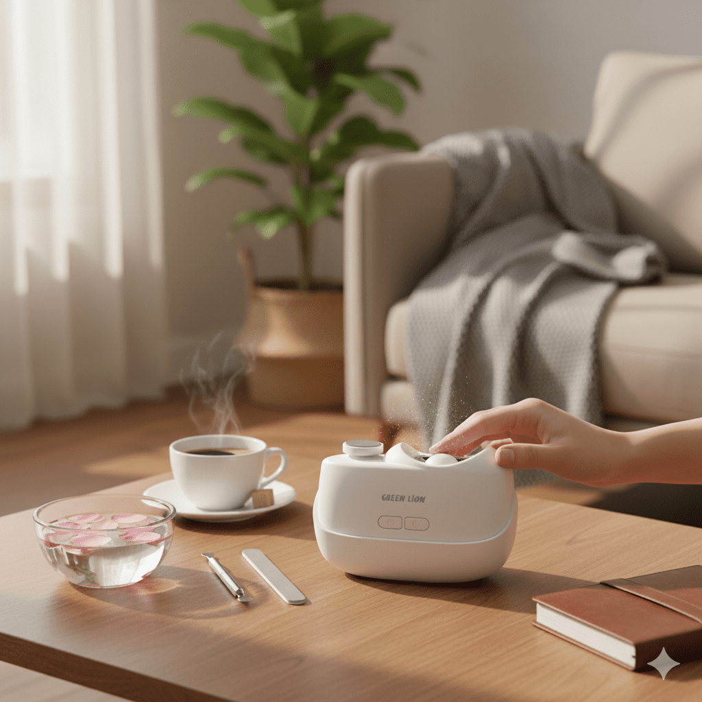 ناخن‌گیر و پولیش 2در1 گرین لاین Green 2-In-1 Nail Clipper and Polisher