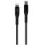 Green Braided Type-C to Lightning Cable