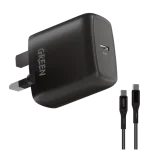 Green Type-C Port Wall Charger 20W