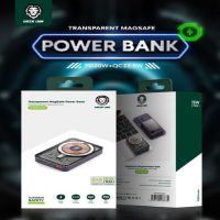 Green power bank Transparent Magsafe
