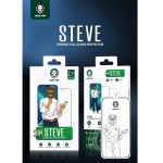 گلس استیو شفاف سری آیفون 14 گرین