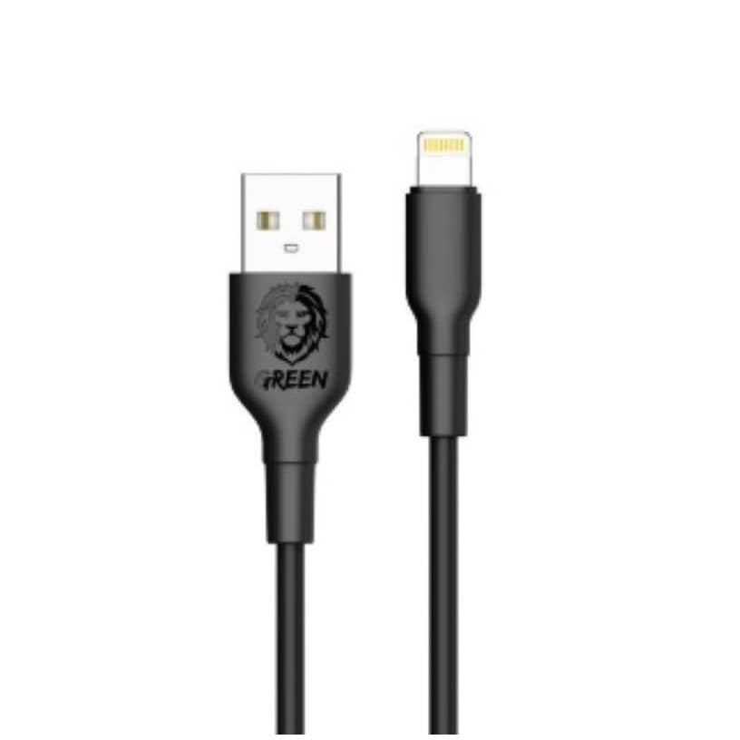  USB A Green Cable Usb a To Lightening PVC 1 
