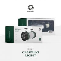 Green 2in1 Camping Light