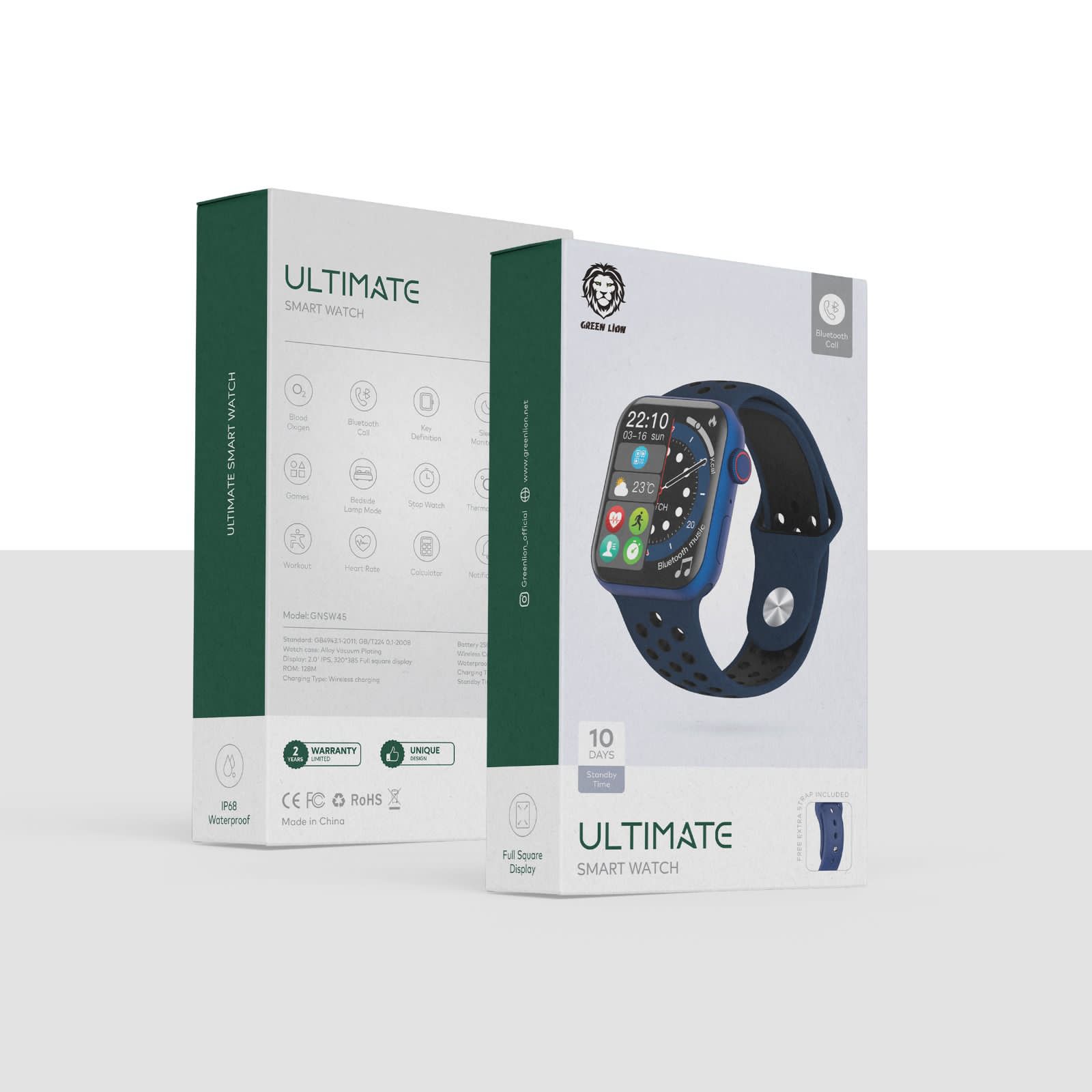 خرید ساعت هوشمند اولتیمیت گرین Green Ultimate Smart watch GNSWATCH