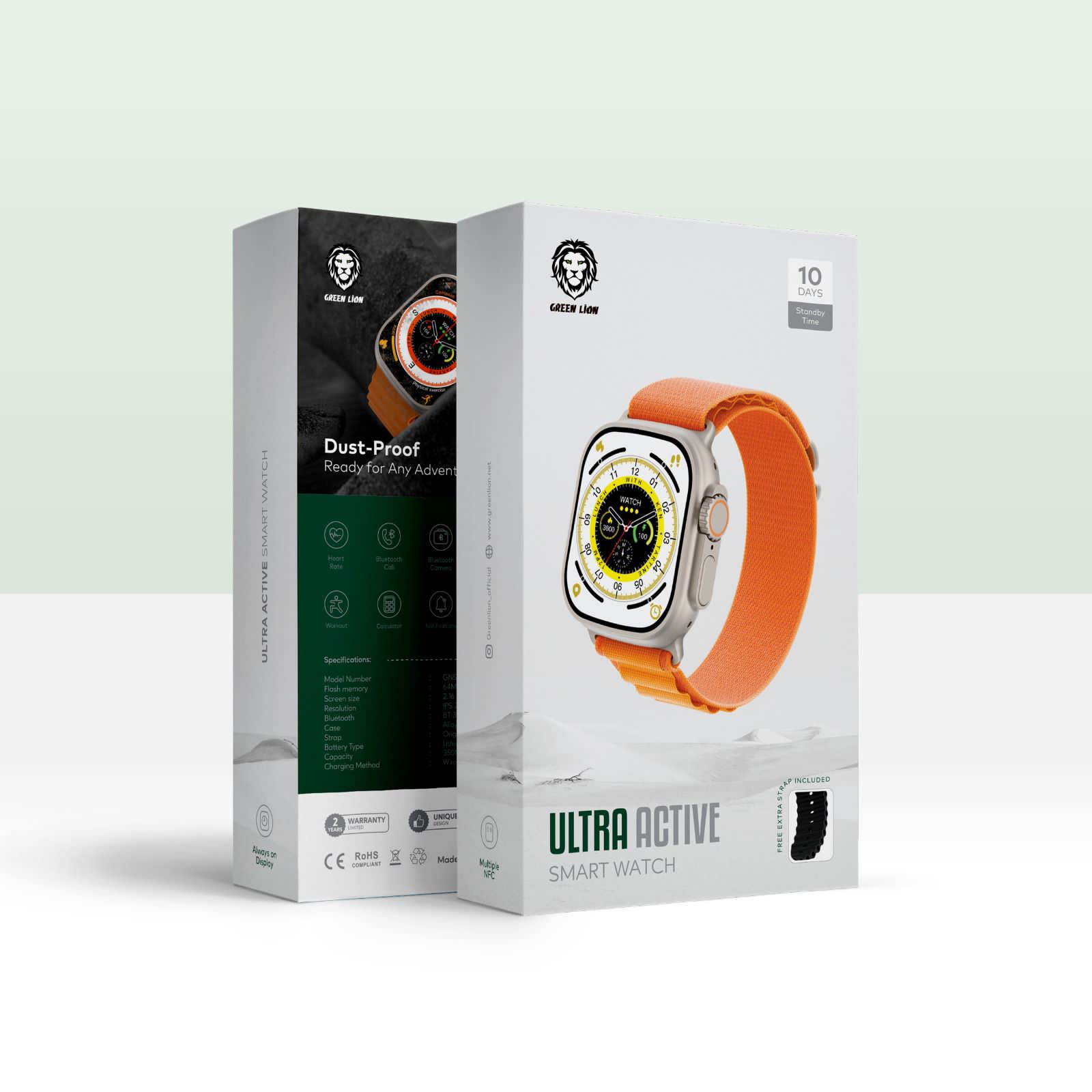 ساعت Green Ultra Active Smart Watchهوشمند اولترا اکتیو گرین Green Ultra Active Smart Watch