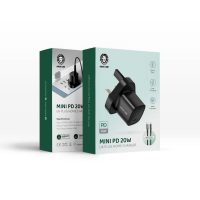Green mini PD 20w UK plug charger
