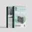 Green teransparent wall charger 33w