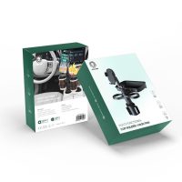 Green CUP Holder+Food Tray Multi Functional