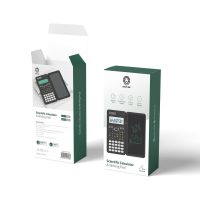 Green scientific calculator & writing pad