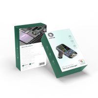 Green BT hands-free FM car charger