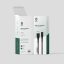 Green usb-a to lightning cable with LED indicator