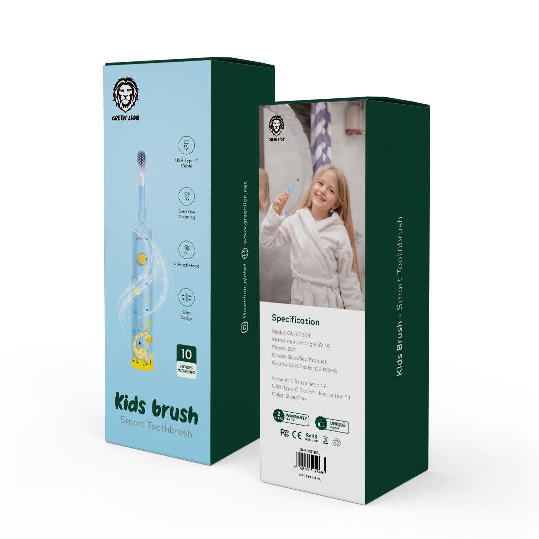 خرید مسواک هوشمند کیدز براش گرین Green Kids Brush Smart Toothbrush