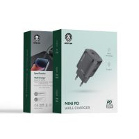 Green mini PD wall charger