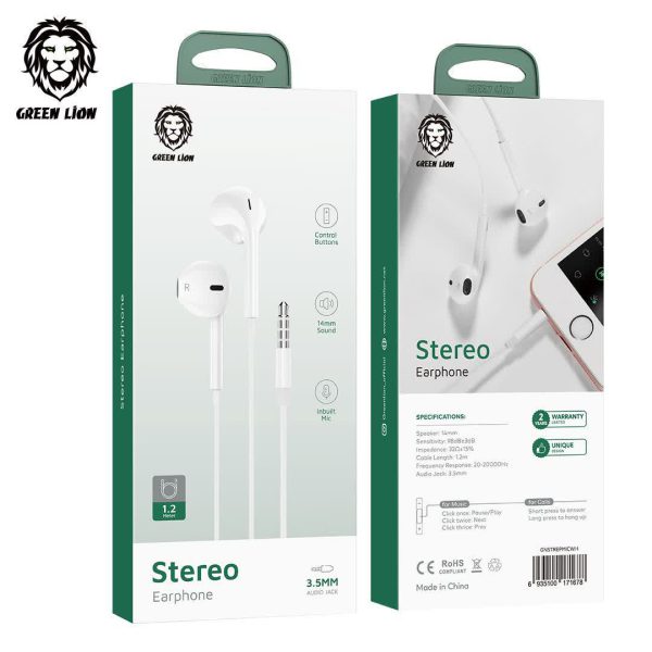 قیمت خرید Green Stereo earphone