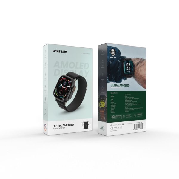 Green Ultra Amoled Smart Watch