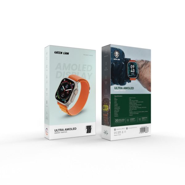 ساعت هوشمند اولترا آمولد گرین Green Ultra Amoled Smart Watch