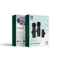 Green 3 in 1 Wireless Microphone