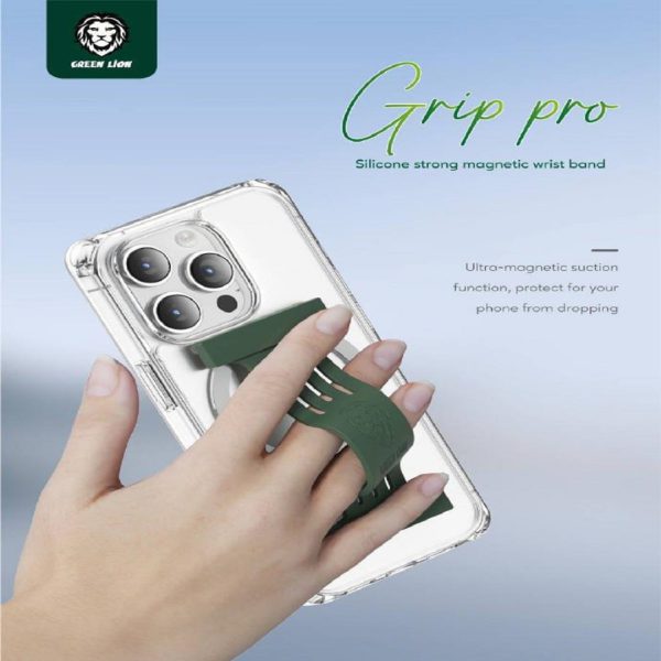 خرید Green Grip Pro Silicone Strong Magnetic Wrist Band