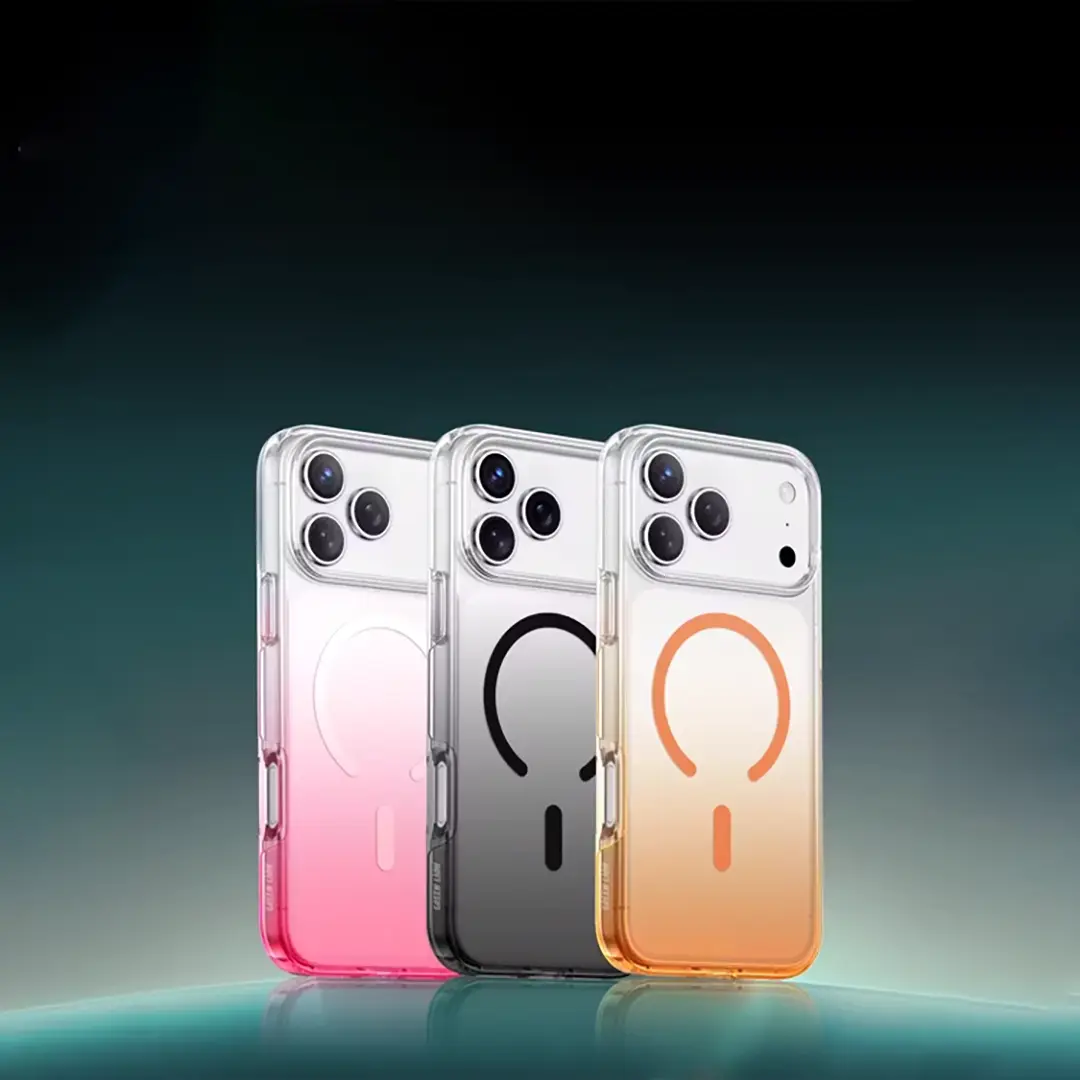 قاب گرادینت مگ سیف آیفون ۱۷ پرو/پرو مکس گرین