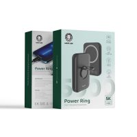 Green power ring fast charging power bank 5000mAh